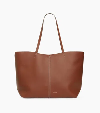 Le Tanneur Hortense Large Tote Bag In Double-face Grained Leather