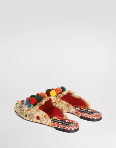 Dolce & Gabbana Sabot/mule In Multi