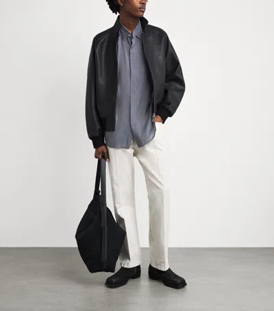System Hidden Button Shirt In Multi