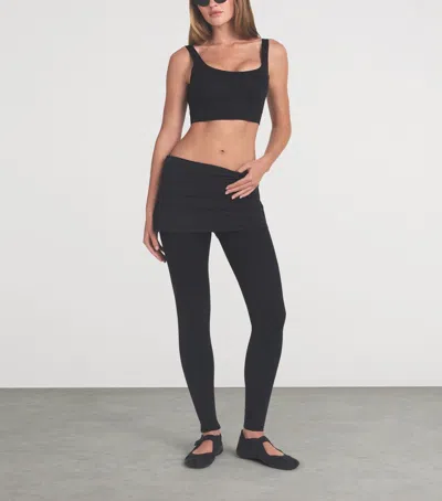 Nikeskims Studio Stretch Micro Bra In Black