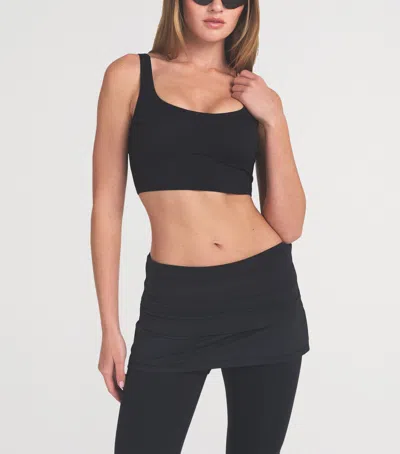 Nikeskims Studio Stretch Micro Bra In Black