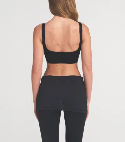 Nikeskims Studio Stretch Micro Bra In Black