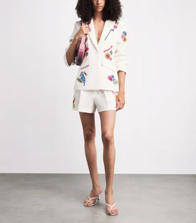 Cinq À Sept Cinq A Sept Celeste Vine Scrunched Cheyenne Blazer In Black