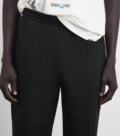 Represent Cotton Initial Sweatpants In Black