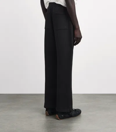 Represent Cotton Initial Sweatpants In Black