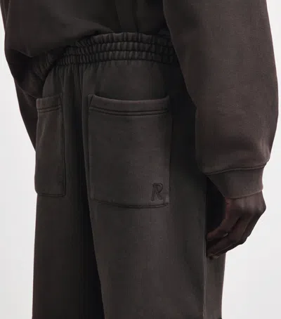 Represent Cotton Initial Cargo Sweatpants In Brown