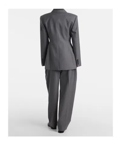 Givenchy Double Breasted Jacket Tuxedo In Gray