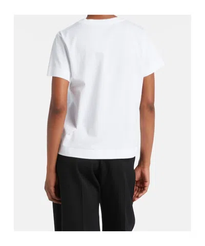 Givenchy Distressed Printed Cotton Jersey T-shirt In White