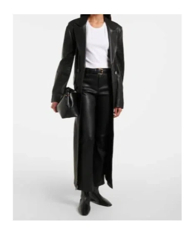 Stouls Dean Leather Pants In Black