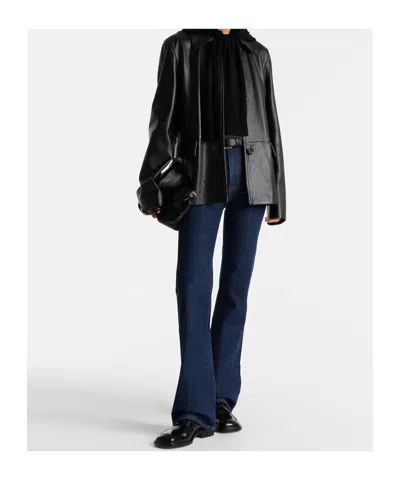 Frame Reboot High-rise Bootcut Jeans In Blue