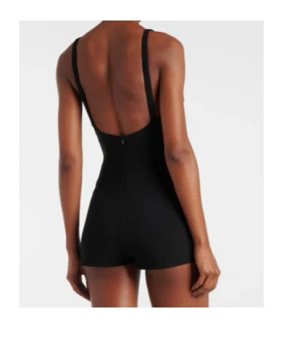 Magda Butrym Wool-blend Romper In Black