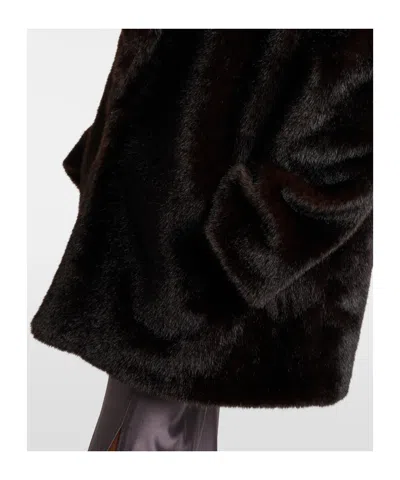 Coperni Oversized Coat In Brown