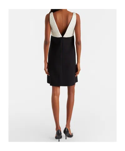 Dorothee Schumacher Emotional Essence Bow-detail Sequined Minidress In Black