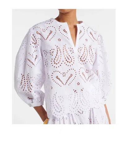 Etro Cotton-blend Top In Multi