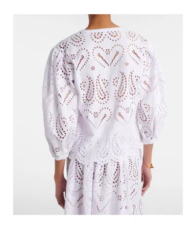Etro Cotton-blend Top In Multi