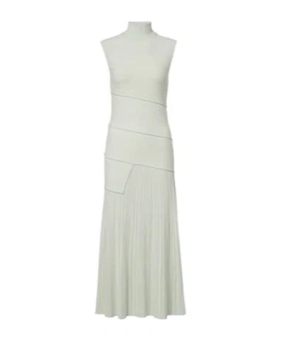 Proenza Schouler Federica Layered Ribbed-knit Midi Dress In White