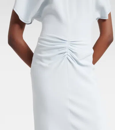 Victoria Beckham Pleated Dress In White