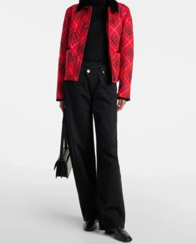Agolde Arc Criss Cross Asymmetric Straight-leg Jeans In Black