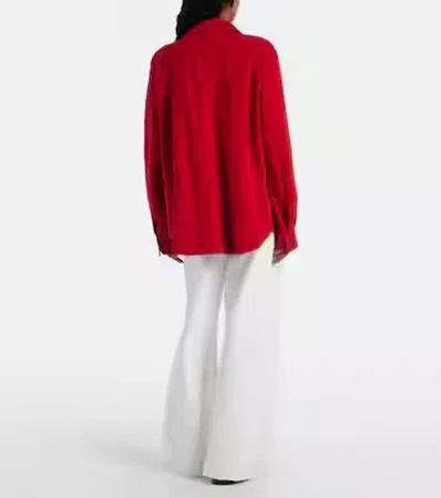 Agolde Vana Fold Wide-leg Jeans In White