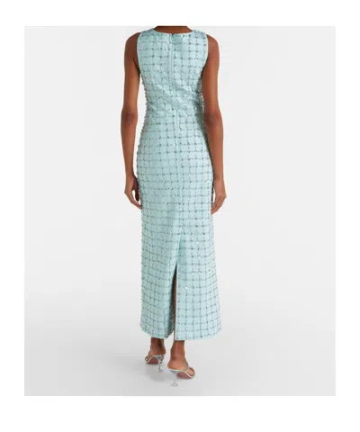 Simkhai Sequined Maxi Dress In Blue