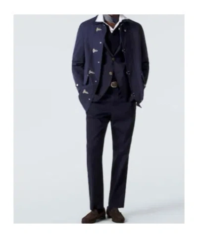 Dunhill Collared Long-sleeved Sweatshirt In Multi