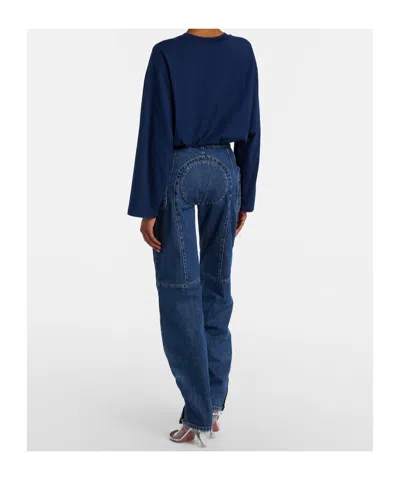 Jean Paul Gaultier Patchwork Jeans In Multi