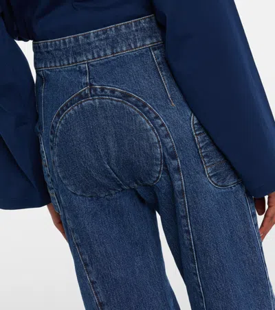 Jean Paul Gaultier Patchwork Jeans In Multi