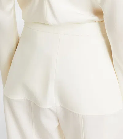 Rohe Virgin Wool Balloon Pants In White