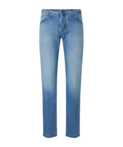 Kiton Rivet Jeans In Multi