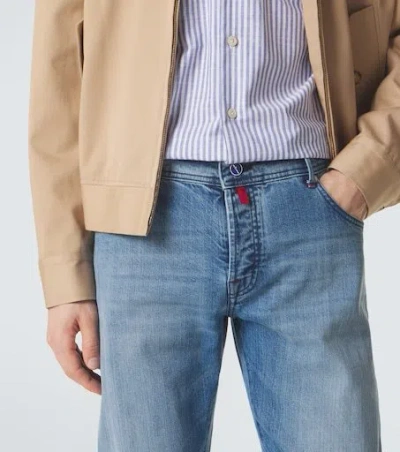 Kiton Rivet Jeans In Multi
