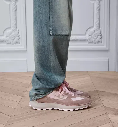 Dior Squash Sneaker In Pink