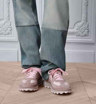 Dior Squash Sneaker In Pink