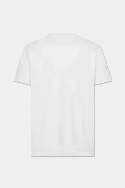 Dsquared2 Graffiti Cool-fit T-shirt In White