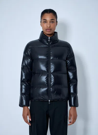 Moncler Abbadia Down Jacket In Black