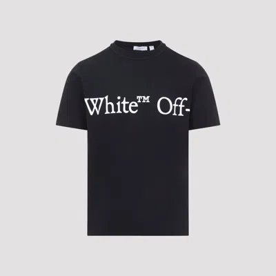 Off-white Bookish Scarf Graphic Regular Fit T-shirt In Black