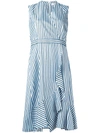 CARVEN striped dress,3055R3611887953
