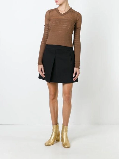 Shop Carven Lingerie Knit Jumper