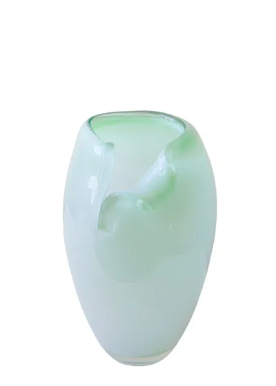 Completedworks Medium Glass Vase In Blue