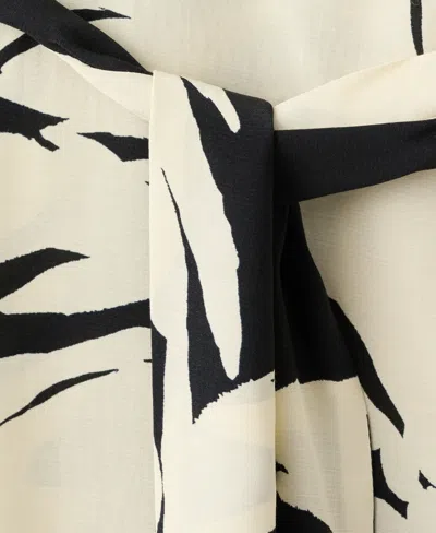 Mango Asymmetrical Flared-sleeve Jumpsuit In Black