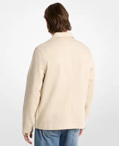 Michael Kors Denim Chore Jacket In Neutral
