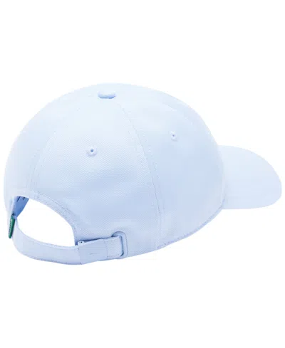 Lacoste Men's Adjustable Strap Twill Cap In Blue