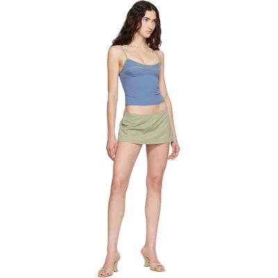 Fruity Booty Blue Reef Tankini Top In Blue