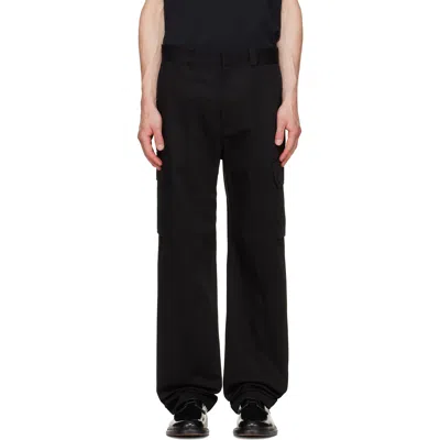 Givenchy Cotton Cargo Pant With Utility Pockets In Animal Print