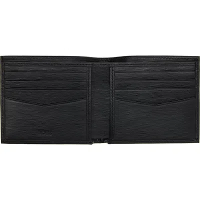 Hugo Boss Black Leather Wallet In Black