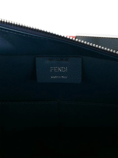 Shop Fendi Blue 3 Jours Shopper Bag