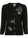 MARC JACOBS cashmere floral embellished cardigan,DRYCLEANONLY