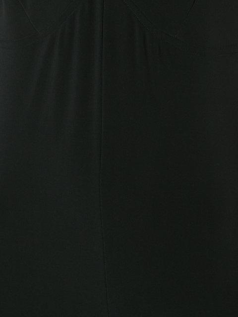 Norma Kamali Slip Stretch-jersey Jumpsuit In Black | ModeSens