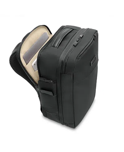Briggs & Riley Baseline Medium Convertible Backpack In Black