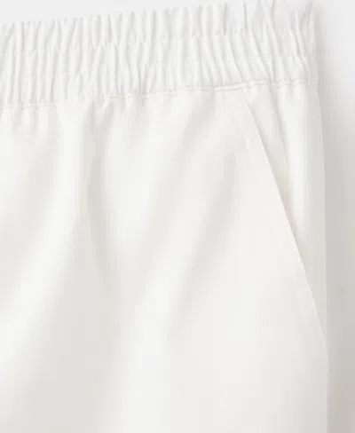 Mango Cotton Cargo Joggers In Animal Print