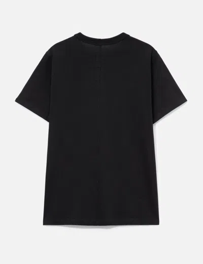 Rick Owens Short-sleeved Cotton T-shirt In Black